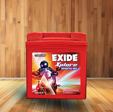 EXIDE Xplore Two Wheeler Battery (FXL9-12XL2.5L-C) Wholesaler, Supplier & Dealer in Matunga, Wadala, Dadar, Sewri, Bhakti Park, Sion, Dharavi, Antop Hill, Cotton Green, Pratiksha Nagar, Chuna Bhatti, Mahim